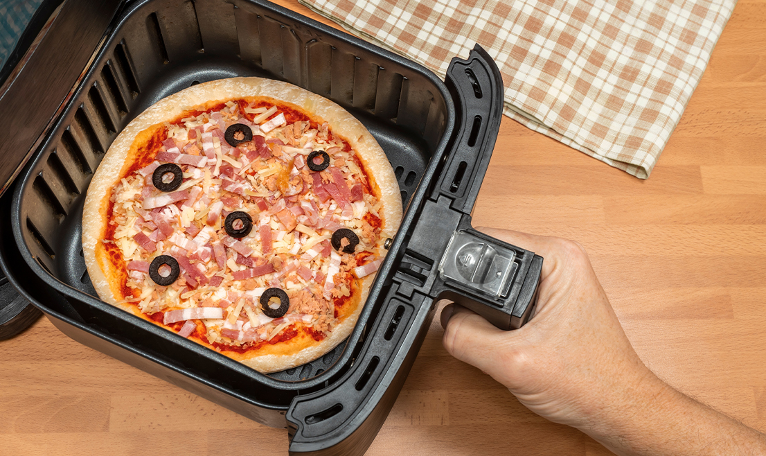 🍕 Pizza στο Air Fryer: Η πιο… υγιεινή “ένοχη” απόλαυση!