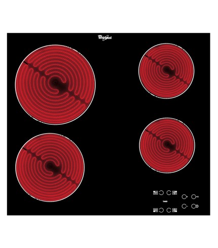 Εντοιχιζόμενη Εστία Κεραμική WHIRLPOOL AKT8090/NE