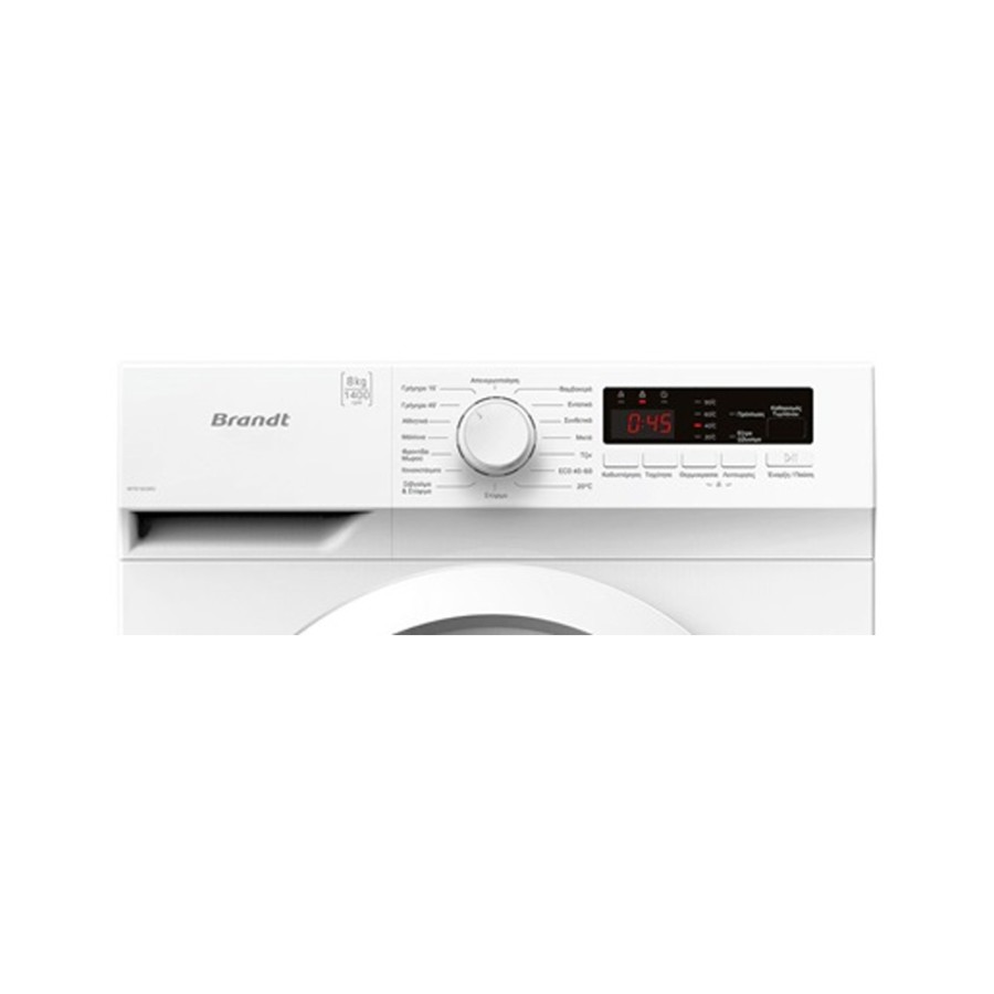 Πλυντήριο Ρούχων BRANDT WFB180WG 8kg