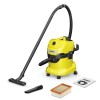 Karcher WD 4 V-20/5/22 *EU Σκούπα Υγρής και Ξηρής Αναρρόφησης