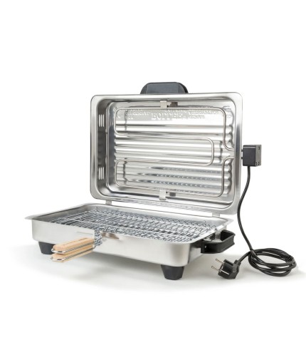 Ηλεκτρική Ψηστιέρα με Καπάκι ROLLER 20107 1200W Inox