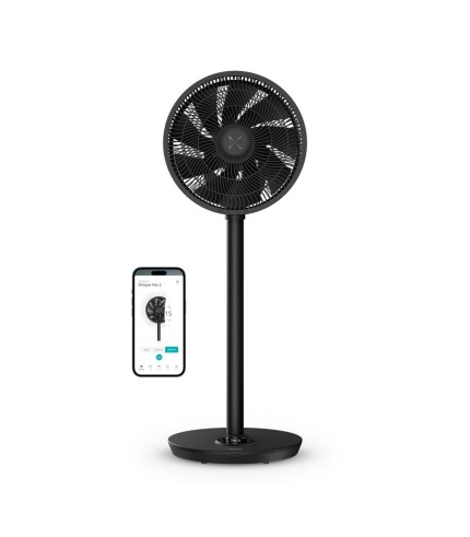 Ανεμιστήρας Δαπέδου DUUX WHISPER FLEX 2 SMART Black