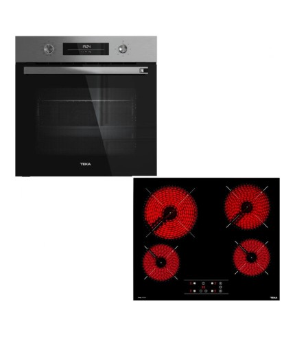 Set Εντοιχισμού Φούρνος & Κεραμική Εστία TEKA HSB 6360 SS/TBC 64010 TTC