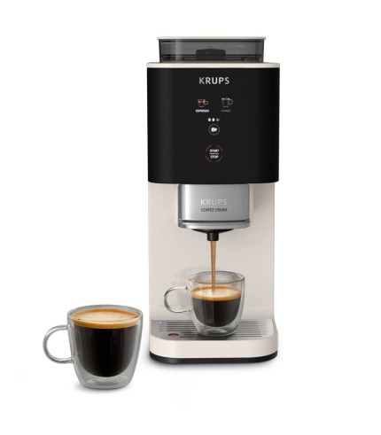 Αυτόματη Μηχανή Εσπρέσο KRUPS COFFEE CRUSH SA4001 με Ενσωματωμένο Μύλο