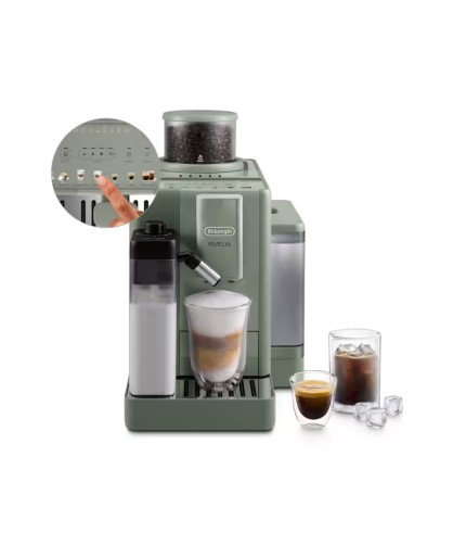 Αυτόματη Μηχανή Espresso DE'LONGHI RIVELIA START EXAM420.55.GR Jade Green