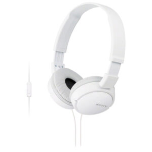 Sony MDRZX110APW.CE7 ακουστικά Overhead λευκά, με ισχυρές μονάδες οδήγησης 30 mm και εργονομικό και μοντέρνο design για άνετη ακρόαση.