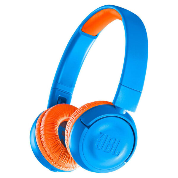 JBL JR300 Bluetooth Ακουστικά Headphones Blue/Orange