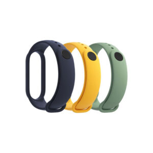 Xiaomi Mi Smart Band 5 Strap Λουράκι Blue-Yellow-Green