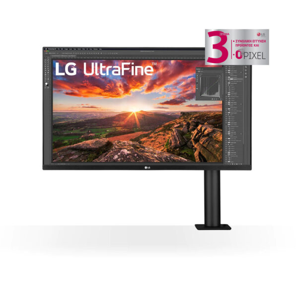 LG 27UN880-B 27" UltraFine Display Ergo Monitor Black