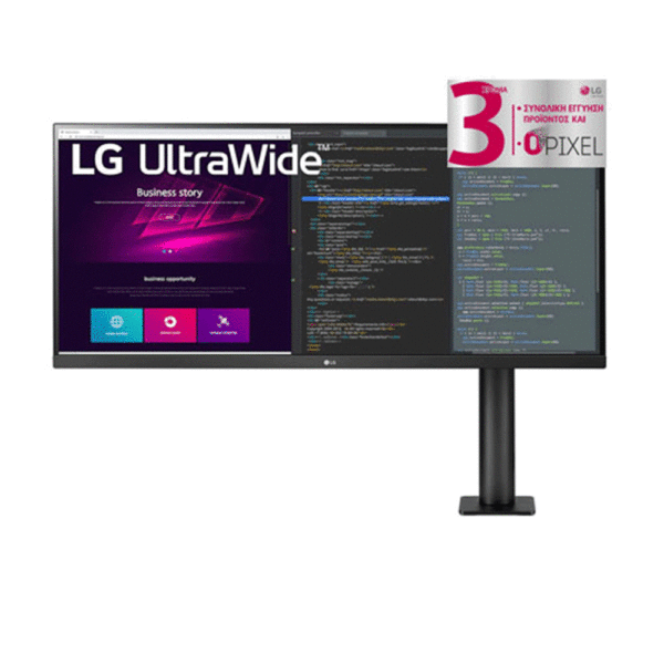 LG 34WN780-B 34" UltraWide Ergo Monitor Black