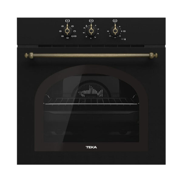 Teka HRB 6100 AT Εντοιχιζόμενος Φούρνος Μαύρος