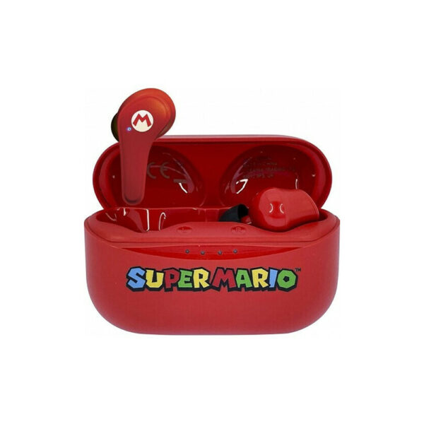 OTL Super Mario Icon TWS Ακουστικά Earpods Red